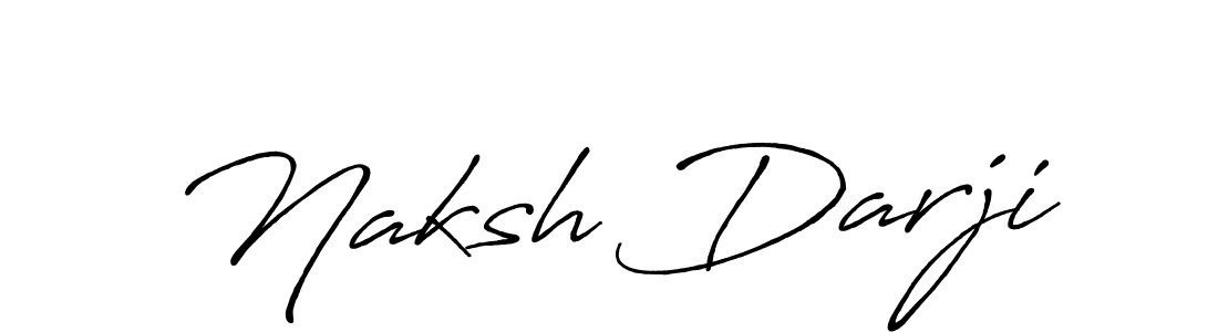 Naksh Darji stylish signature style. Best Handwritten Sign (Antro_Vectra_Bolder) for my name. Handwritten Signature Collection Ideas for my name Naksh Darji. Naksh Darji signature style 7 images and pictures png