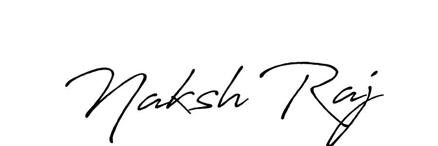 if you are searching for the best signature style for your name Naksh Raj. so please give up your signature search. here we have designed multiple signature styles  using Antro_Vectra_Bolder. Naksh Raj signature style 7 images and pictures png