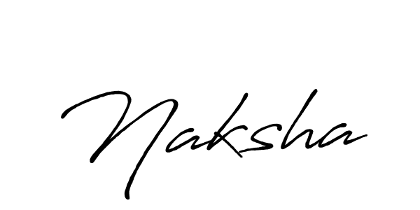Make a beautiful signature design for name Naksha. With this signature (Antro_Vectra_Bolder) style, you can create a handwritten signature for free. Naksha signature style 7 images and pictures png