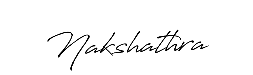Use a signature maker to create a handwritten signature online. With this signature software, you can design (Antro_Vectra_Bolder) your own signature for name Nakshathra. Nakshathra signature style 7 images and pictures png