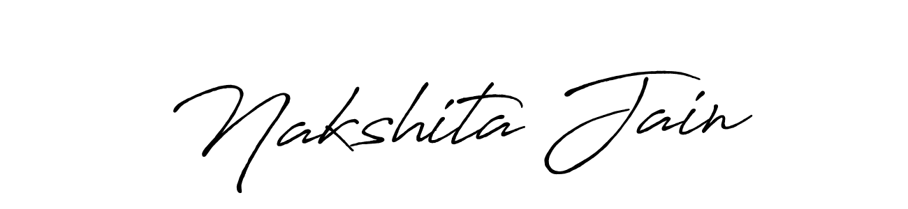 Once you've used our free online signature maker to create your best signature Antro_Vectra_Bolder style, it's time to enjoy all of the benefits that Nakshita Jain name signing documents. Nakshita Jain signature style 7 images and pictures png