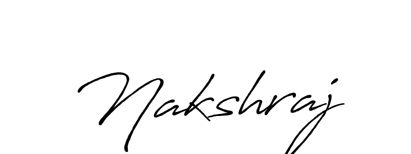 Antro_Vectra_Bolder is a professional signature style that is perfect for those who want to add a touch of class to their signature. It is also a great choice for those who want to make their signature more unique. Get Nakshraj name to fancy signature for free. Nakshraj signature style 7 images and pictures png