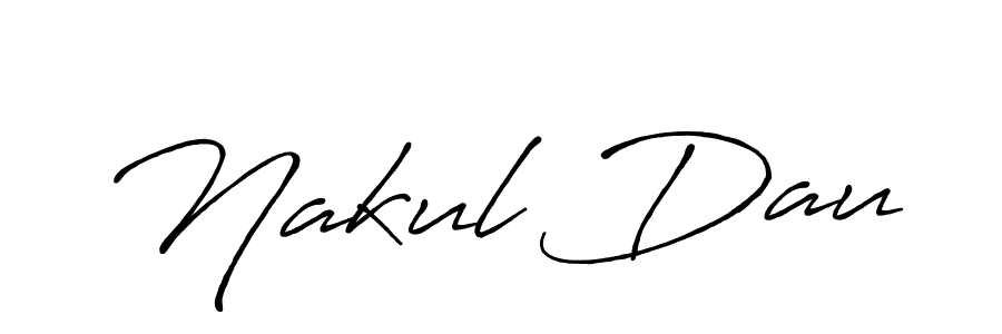 Make a short Nakul Dau signature style. Manage your documents anywhere anytime using Antro_Vectra_Bolder. Create and add eSignatures, submit forms, share and send files easily. Nakul Dau signature style 7 images and pictures png