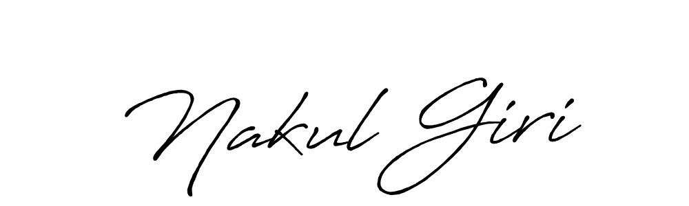 Also You can easily find your signature by using the search form. We will create Nakul Giri name handwritten signature images for you free of cost using Antro_Vectra_Bolder sign style. Nakul Giri signature style 7 images and pictures png