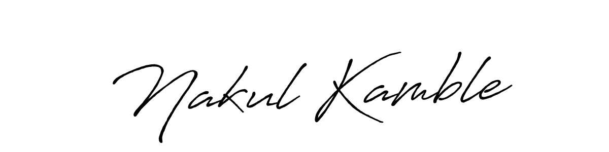 Best and Professional Signature Style for Nakul Kamble. Antro_Vectra_Bolder Best Signature Style Collection. Nakul Kamble signature style 7 images and pictures png