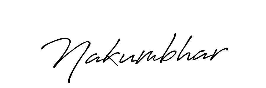 You should practise on your own different ways (Antro_Vectra_Bolder) to write your name (Nakumbhar) in signature. don't let someone else do it for you. Nakumbhar signature style 7 images and pictures png
