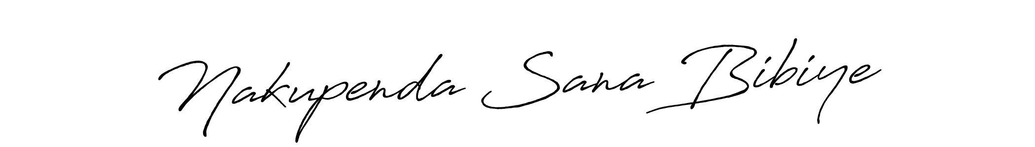 Make a beautiful signature design for name Nakupenda Sana Bibiye. Use this online signature maker to create a handwritten signature for free. Nakupenda Sana Bibiye signature style 7 images and pictures png