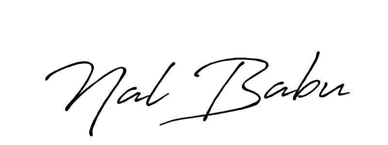Similarly Antro_Vectra_Bolder is the best handwritten signature design. Signature creator online .You can use it as an online autograph creator for name Nal Babu. Nal Babu signature style 7 images and pictures png