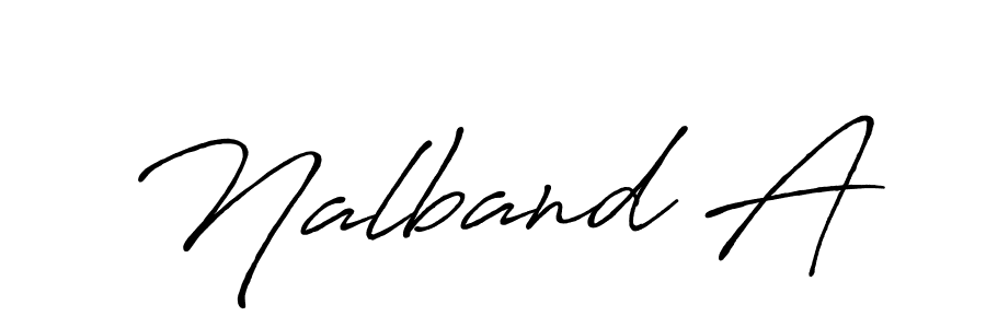 Also You can easily find your signature by using the search form. We will create Nalband A name handwritten signature images for you free of cost using Antro_Vectra_Bolder sign style. Nalband A signature style 7 images and pictures png
