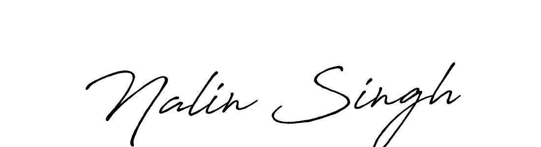 It looks lik you need a new signature style for name Nalin Singh. Design unique handwritten (Antro_Vectra_Bolder) signature with our free signature maker in just a few clicks. Nalin Singh signature style 7 images and pictures png