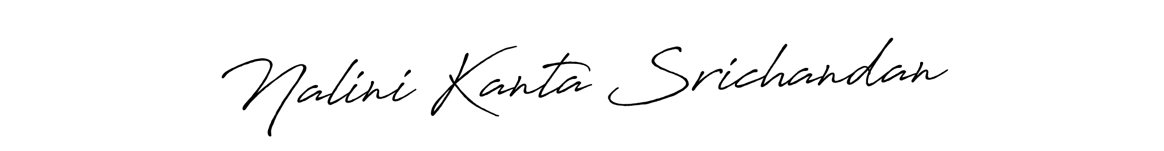 How to make Nalini Kanta Srichandan name signature. Use Antro_Vectra_Bolder style for creating short signs online. This is the latest handwritten sign. Nalini Kanta Srichandan signature style 7 images and pictures png