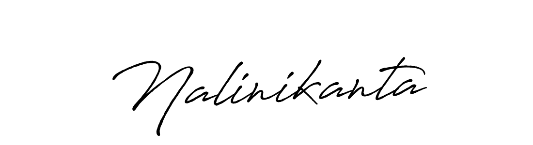 How to make Nalinikanta name signature. Use Antro_Vectra_Bolder style for creating short signs online. This is the latest handwritten sign. Nalinikanta signature style 7 images and pictures png