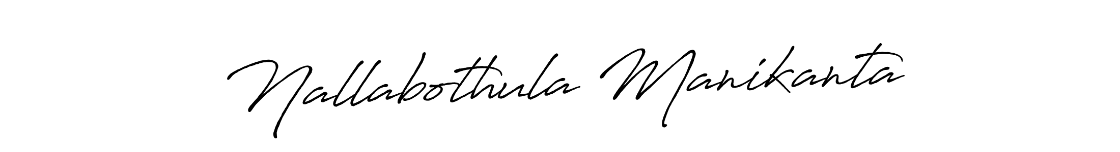 if you are searching for the best signature style for your name Nallabothula Manikanta. so please give up your signature search. here we have designed multiple signature styles  using Antro_Vectra_Bolder. Nallabothula Manikanta signature style 7 images and pictures png
