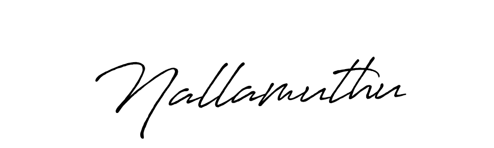 You should practise on your own different ways (Antro_Vectra_Bolder) to write your name (Nallamuthu) in signature. don't let someone else do it for you. Nallamuthu signature style 7 images and pictures png