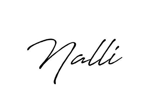 You should practise on your own different ways (Antro_Vectra_Bolder) to write your name (Nalli) in signature. don't let someone else do it for you. Nalli signature style 7 images and pictures png