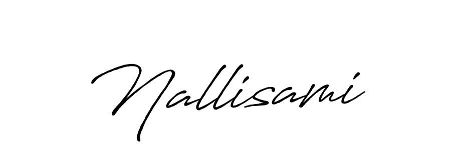 Here are the top 10 professional signature styles for the name Nallisami. These are the best autograph styles you can use for your name. Nallisami signature style 7 images and pictures png