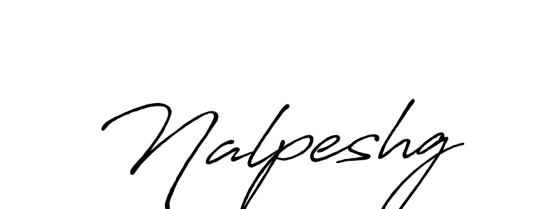 Create a beautiful signature design for name Nalpeshg. With this signature (Antro_Vectra_Bolder) fonts, you can make a handwritten signature for free. Nalpeshg signature style 7 images and pictures png