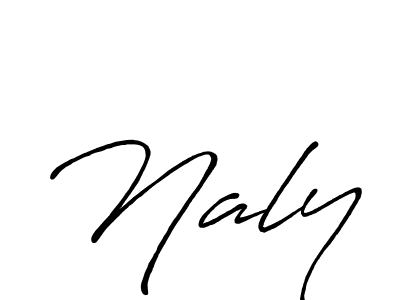 Make a beautiful signature design for name Naly. Use this online signature maker to create a handwritten signature for free. Naly signature style 7 images and pictures png