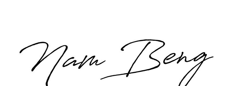 See photos of Nam Beng official signature by Spectra . Check more albums & portfolios. Read reviews & check more about Antro_Vectra_Bolder font. Nam Beng signature style 7 images and pictures png