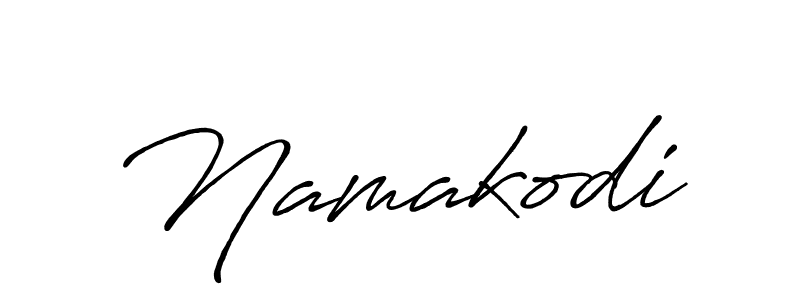 Make a beautiful signature design for name Namakodi. With this signature (Antro_Vectra_Bolder) style, you can create a handwritten signature for free. Namakodi signature style 7 images and pictures png