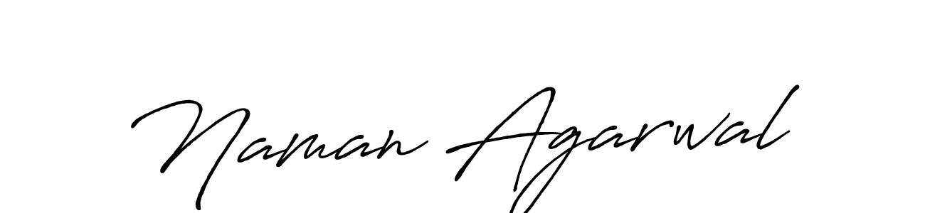 You should practise on your own different ways (Antro_Vectra_Bolder) to write your name (Naman Agarwal) in signature. don't let someone else do it for you. Naman Agarwal signature style 7 images and pictures png
