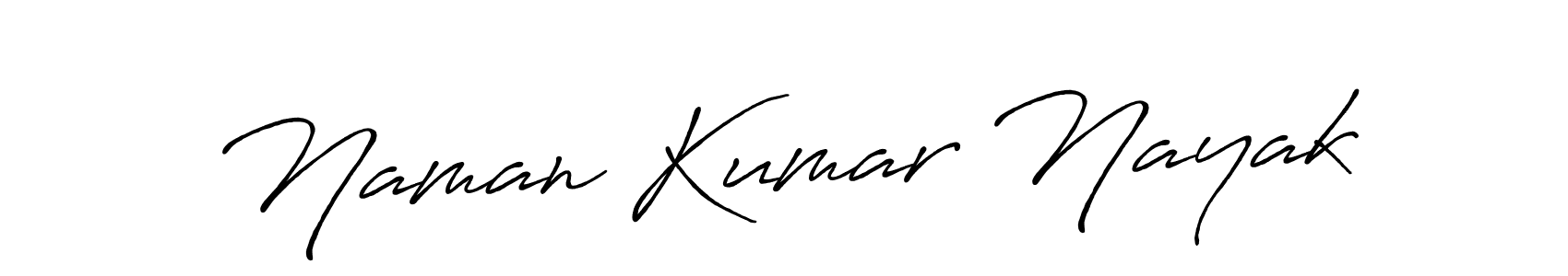 How to make Naman Kumar Nayak signature? Antro_Vectra_Bolder is a professional autograph style. Create handwritten signature for Naman Kumar Nayak name. Naman Kumar Nayak signature style 7 images and pictures png