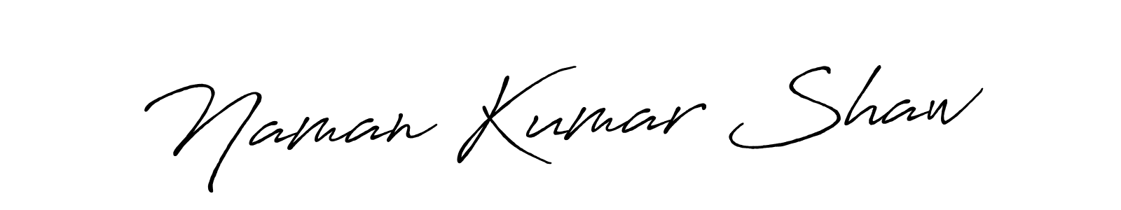 Make a short Naman Kumar Shaw signature style. Manage your documents anywhere anytime using Antro_Vectra_Bolder. Create and add eSignatures, submit forms, share and send files easily. Naman Kumar Shaw signature style 7 images and pictures png