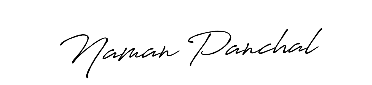It looks lik you need a new signature style for name Naman Panchal. Design unique handwritten (Antro_Vectra_Bolder) signature with our free signature maker in just a few clicks. Naman Panchal signature style 7 images and pictures png