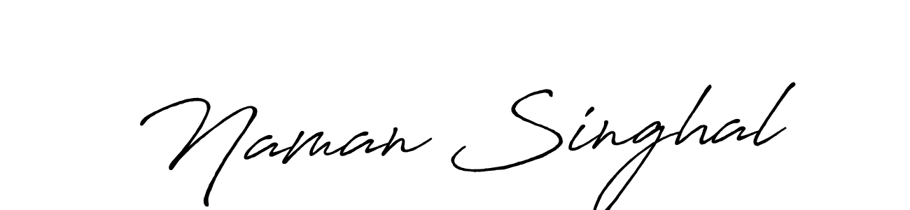 Best and Professional Signature Style for Naman Singhal. Antro_Vectra_Bolder Best Signature Style Collection. Naman Singhal signature style 7 images and pictures png