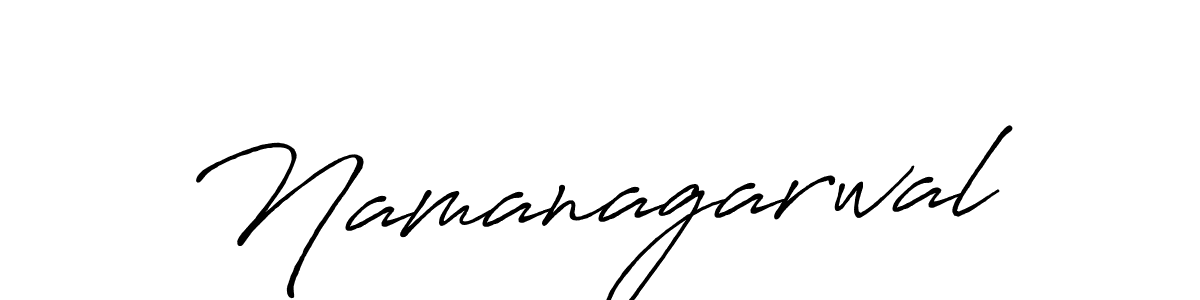 Similarly Antro_Vectra_Bolder is the best handwritten signature design. Signature creator online .You can use it as an online autograph creator for name Namanagarwal. Namanagarwal signature style 7 images and pictures png