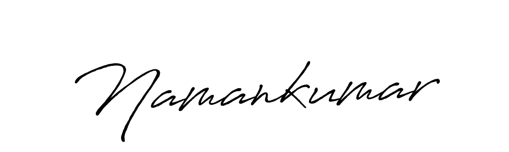 Namankumar stylish signature style. Best Handwritten Sign (Antro_Vectra_Bolder) for my name. Handwritten Signature Collection Ideas for my name Namankumar. Namankumar signature style 7 images and pictures png