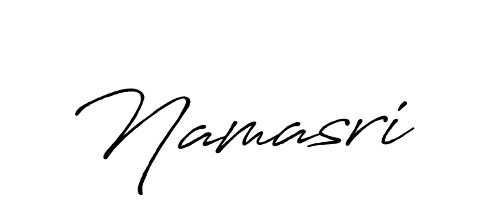 It looks lik you need a new signature style for name Namasri. Design unique handwritten (Antro_Vectra_Bolder) signature with our free signature maker in just a few clicks. Namasri signature style 7 images and pictures png