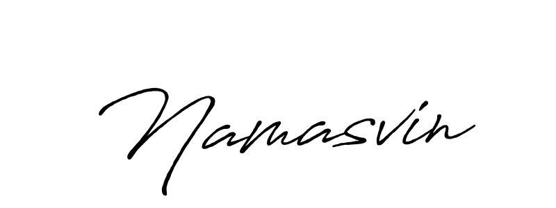It looks lik you need a new signature style for name Namasvin. Design unique handwritten (Antro_Vectra_Bolder) signature with our free signature maker in just a few clicks. Namasvin signature style 7 images and pictures png