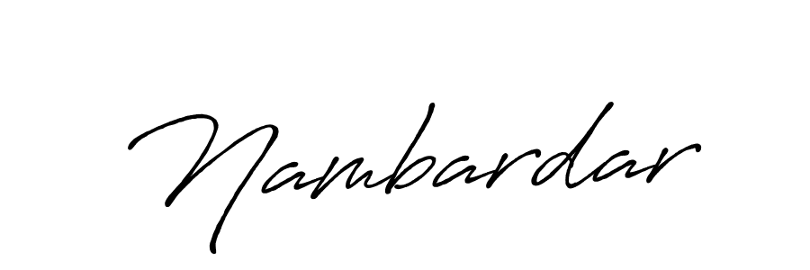 You should practise on your own different ways (Antro_Vectra_Bolder) to write your name (Nambardar) in signature. don't let someone else do it for you. Nambardar signature style 7 images and pictures png