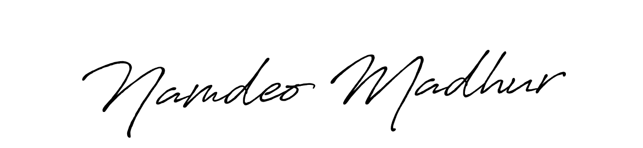 You can use this online signature creator to create a handwritten signature for the name Namdeo Madhur. This is the best online autograph maker. Namdeo Madhur signature style 7 images and pictures png