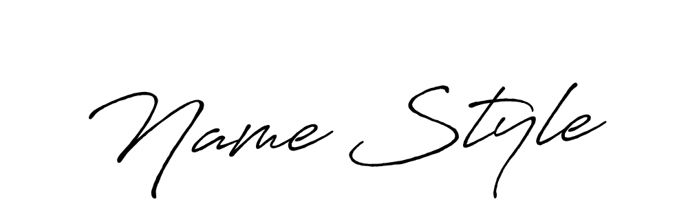 Name Style stylish signature style. Best Handwritten Sign (Antro_Vectra_Bolder) for my name. Handwritten Signature Collection Ideas for my name Name Style. Name Style signature style 7 images and pictures png