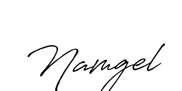 Once you've used our free online signature maker to create your best signature Antro_Vectra_Bolder style, it's time to enjoy all of the benefits that Namgel name signing documents. Namgel signature style 7 images and pictures png