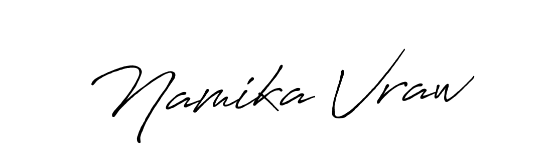 Make a beautiful signature design for name Namika Vraw. Use this online signature maker to create a handwritten signature for free. Namika Vraw signature style 7 images and pictures png