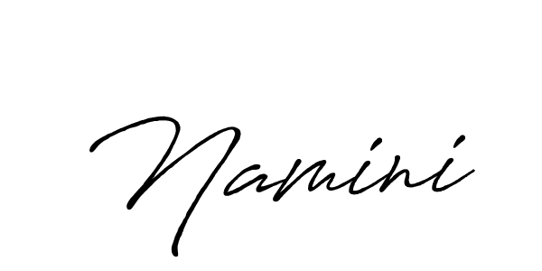 Best and Professional Signature Style for Namini. Antro_Vectra_Bolder Best Signature Style Collection. Namini signature style 7 images and pictures png