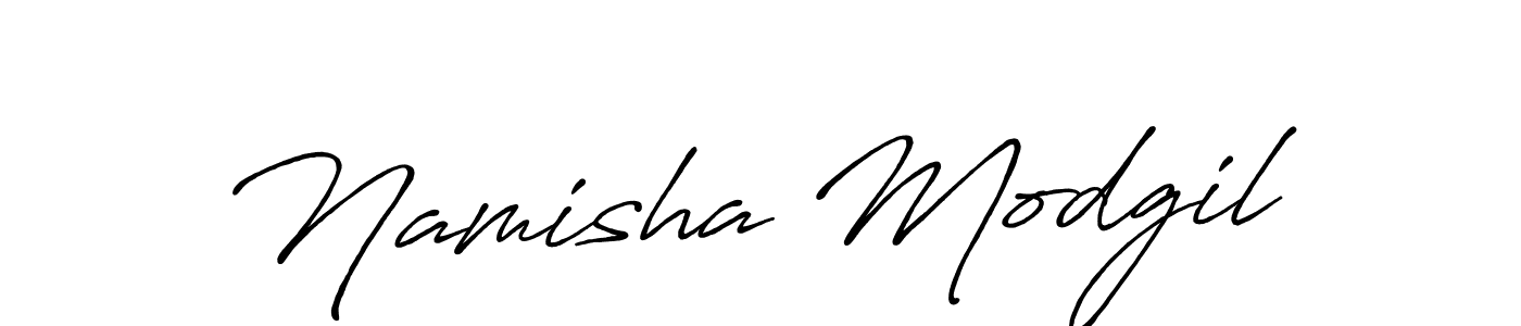 You can use this online signature creator to create a handwritten signature for the name Namisha Modgil. This is the best online autograph maker. Namisha Modgil signature style 7 images and pictures png