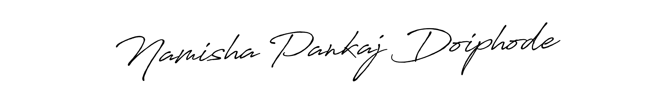 How to Draw Namisha Pankaj Doiphode signature style? Antro_Vectra_Bolder is a latest design signature styles for name Namisha Pankaj Doiphode. Namisha Pankaj Doiphode signature style 7 images and pictures png
