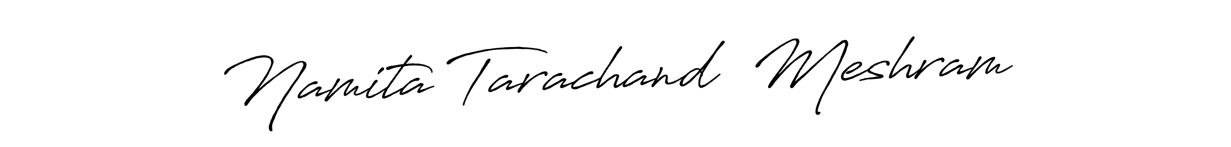 Namita Tarachand  Meshram stylish signature style. Best Handwritten Sign (Antro_Vectra_Bolder) for my name. Handwritten Signature Collection Ideas for my name Namita Tarachand  Meshram. Namita Tarachand  Meshram signature style 7 images and pictures png