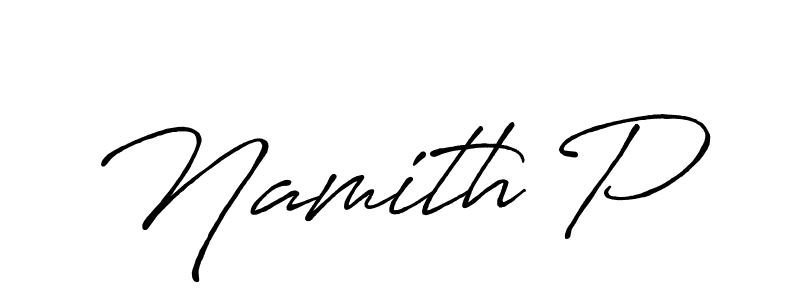 You can use this online signature creator to create a handwritten signature for the name Namith P. This is the best online autograph maker. Namith P signature style 7 images and pictures png