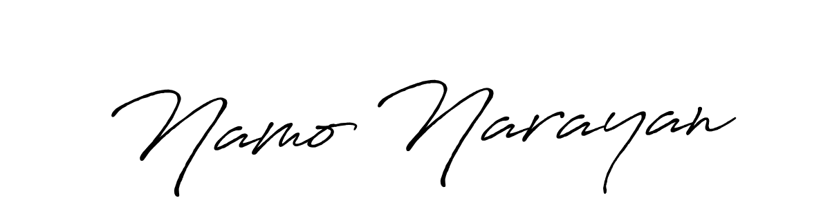 Antro_Vectra_Bolder is a professional signature style that is perfect for those who want to add a touch of class to their signature. It is also a great choice for those who want to make their signature more unique. Get Namo Narayan name to fancy signature for free. Namo Narayan signature style 7 images and pictures png