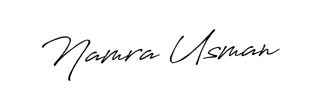 Similarly Antro_Vectra_Bolder is the best handwritten signature design. Signature creator online .You can use it as an online autograph creator for name Namra Usman. Namra Usman signature style 7 images and pictures png