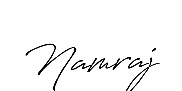 Also we have Namraj name is the best signature style. Create professional handwritten signature collection using Antro_Vectra_Bolder autograph style. Namraj signature style 7 images and pictures png