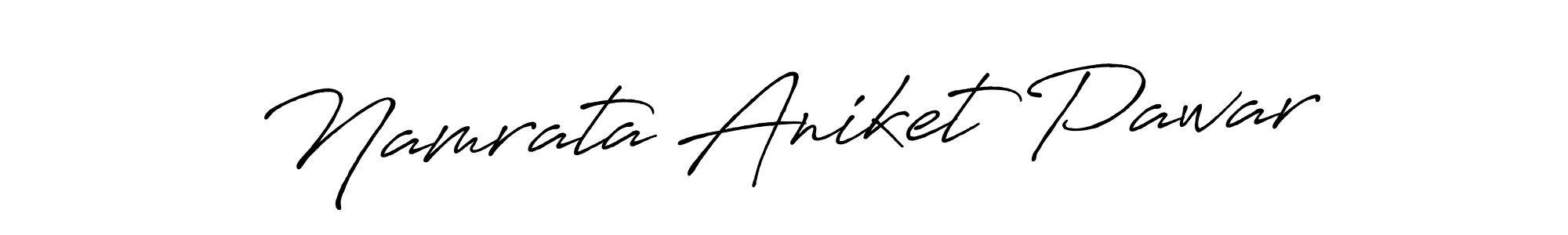 You can use this online signature creator to create a handwritten signature for the name Namrata Aniket Pawar. This is the best online autograph maker. Namrata Aniket Pawar signature style 7 images and pictures png