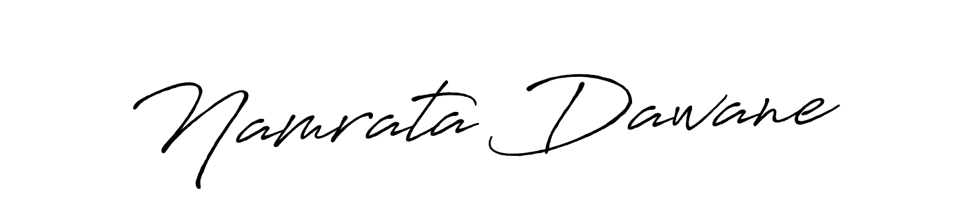 Similarly Antro_Vectra_Bolder is the best handwritten signature design. Signature creator online .You can use it as an online autograph creator for name Namrata Dawane. Namrata Dawane signature style 7 images and pictures png