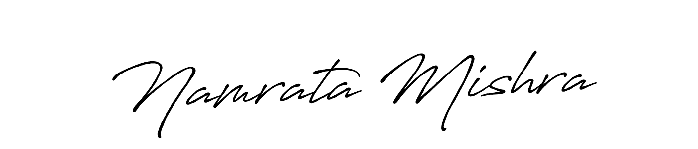 Similarly Antro_Vectra_Bolder is the best handwritten signature design. Signature creator online .You can use it as an online autograph creator for name Namrata Mishra. Namrata Mishra signature style 7 images and pictures png