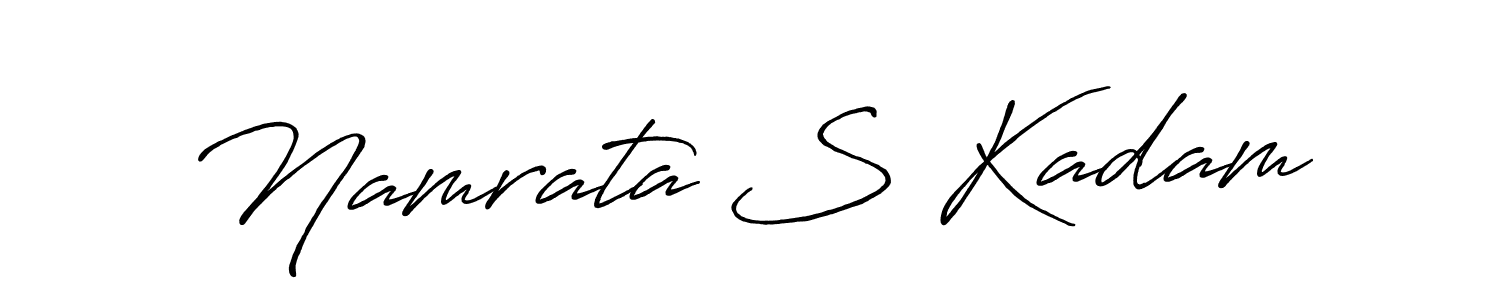 This is the best signature style for the Namrata S Kadam name. Also you like these signature font (Antro_Vectra_Bolder). Mix name signature. Namrata S Kadam signature style 7 images and pictures png